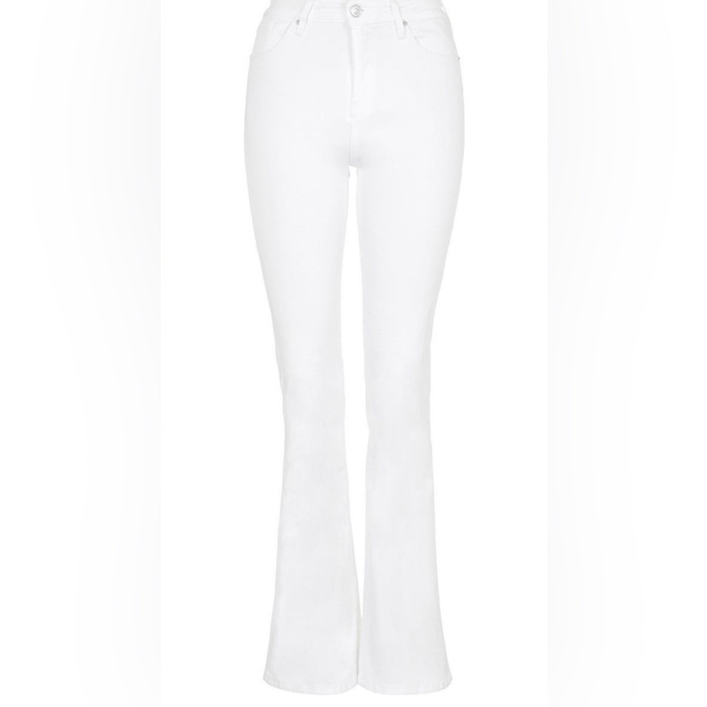 Topshop Jamie Flair Jeans (White)
